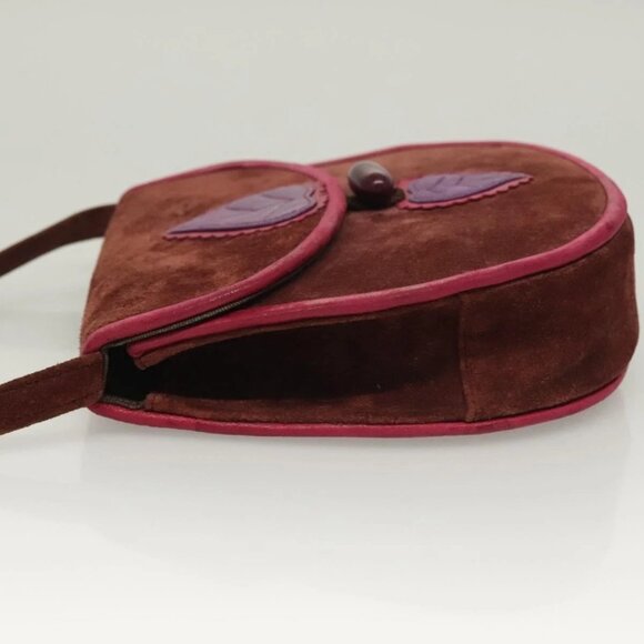 SAINT LAURENT Shoulder Bag Suede Brown Auth BA3599 - Picture 6 of 16